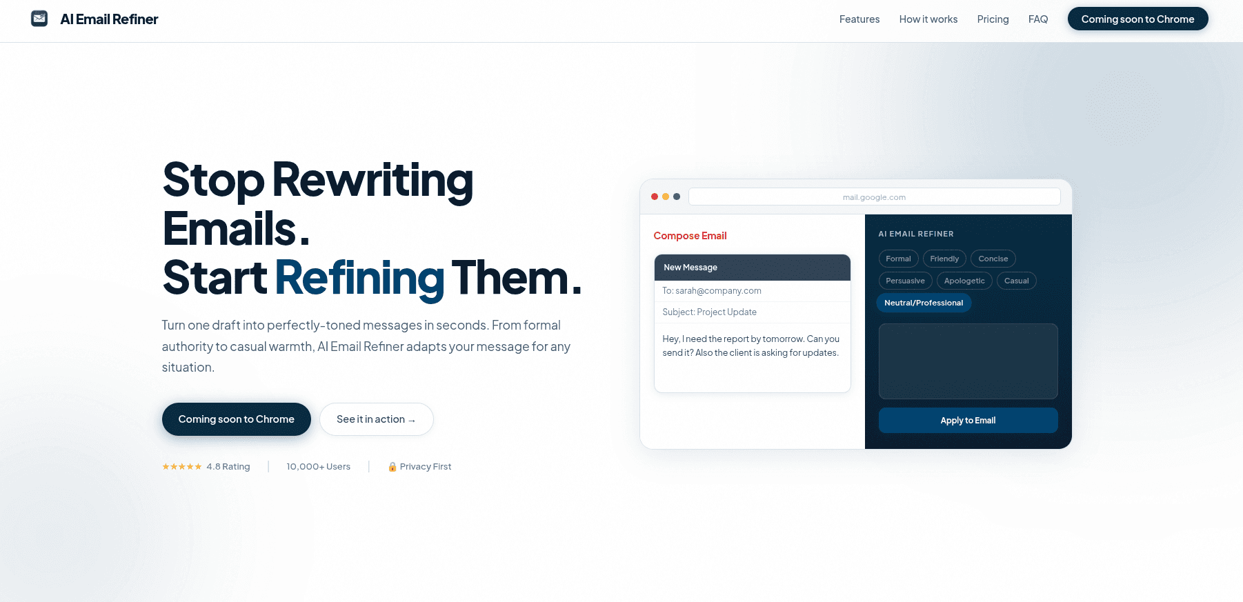 Email Refiner